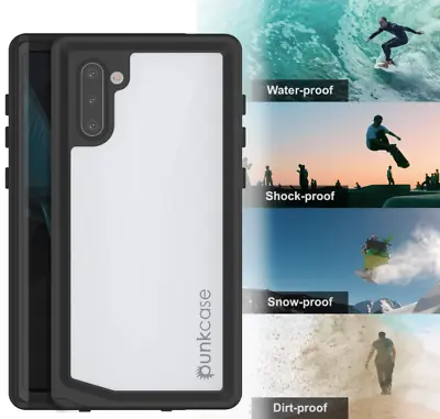 Samsung Galaxy Note 10 Waterproof Case IP68  PunkCase  Studstar Series  White • £24