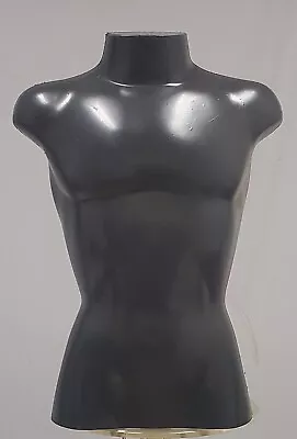 Male Torso Mannequin Form Display Bust 39  Chest Black Color (#50R05) • $45