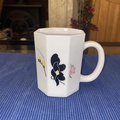 £5 • Buy Early Arcopal Coffee Cup And Saucer Set-octagonal White Cup