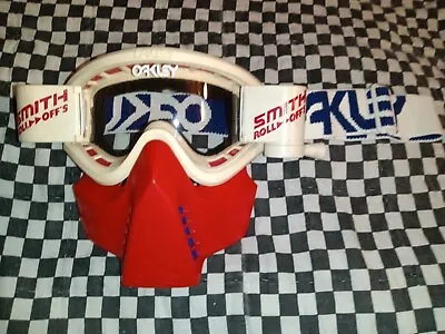 Vintage  Oakley Racing Goggles/mask   Bmx mxama Motocross Helmet Visor  • $425