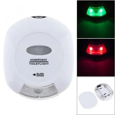 LED Toilet Night Light Motion Activated Sensor Lamp Bathroom Seat Bowl Light US • $11.28