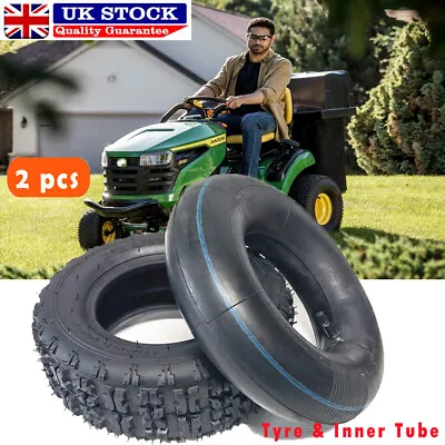 13x5.00-6 Ride On Mower & Lawn Tractor Turf Tyres Inner Tube + Outer Tire • £23.99