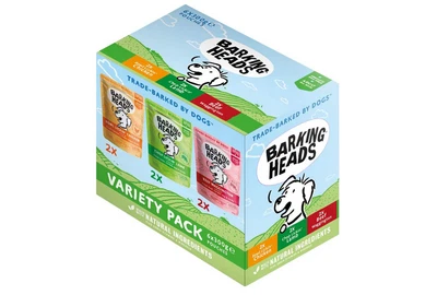 £13.90 • Buy Barking Heads Adult Dog Food Wet Pouches Variety Pack Natural And Grain-Free No