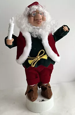 Telco Motionette Christmas Elf 17  Santa's Helper Musical Lighted Battery 1978 • $35