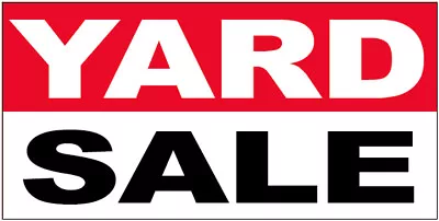 20x48 Inch YARD SALE - Vinyl Banner Sign - Rwb • $19.99