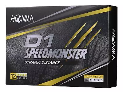 Honma Golf HONMA Golf Ball D1 Speed ​​Monster Speed ​​Monster 1 Darter 12 Pieces • $41.83