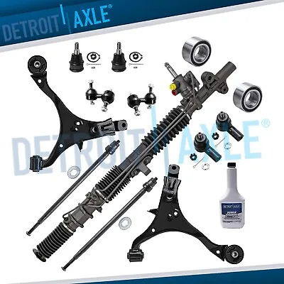 14pc Front Rack & Pinion Wheel Bearing Control Arm Tierod For 2002-06 Honda CR-V • $366.29