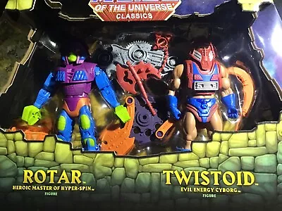 Masters Of The Universe Classics Rotar & Twistoid Action Figure Set MIB 2014 • $24.99