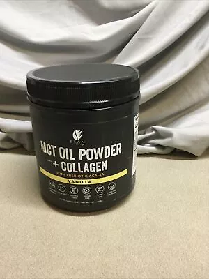 Bean Envy MCT Oil Powder + Collagen With Prebiotic Acacia Vanilla 1Lb. • $20