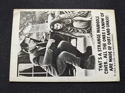 1964 Leaf Munsters Mumbles # 69 That's A Strange Manhole Cover... (VG) • $4.95