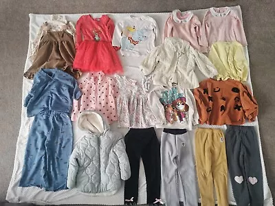 Girls Clothes Bundle3- 4-5-6years.coatdresstrousers TopsZara F&F Primark.  • £7.99