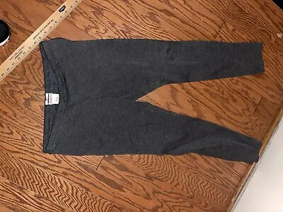 Merona Gray Houndstooth Stretch Skinny Pants Zip Up Side Women's 10 (HOME41) • $14.13