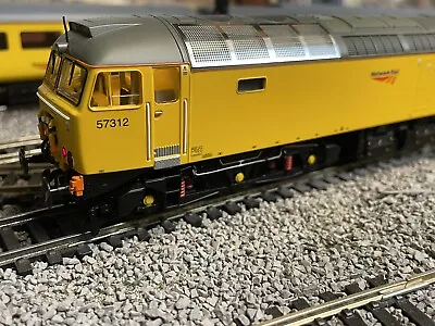 £70 • Buy Bachman 32-761 Class 57 Diesel 57312 Network Rail Yellow  00 Gauge  DCC FITTED