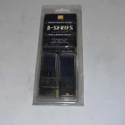 NIKON Scope Mounts #16173--Marlin 336 1894 1895 & 444--HENRY H009 & H010**NIP • $8