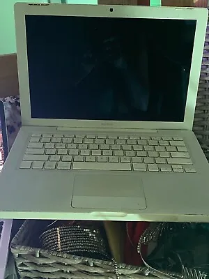 Apple MacBook A1181 13 Inch Laptop - (2006) No Power Cord Untested For Parts • $40