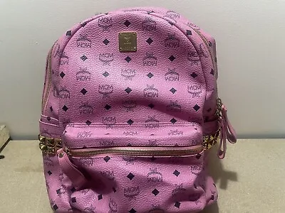 MCM Hot Pink Backpack Large • £290