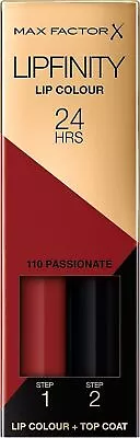 Max Factor Lipfinity Lip Colour 24hrs - Please Choose Shade: • £6.90