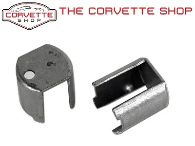 C3 Corvette Rear Compartment Latch Retainers 2 Piece Set 1979-82 NEW 36814 • $7.99