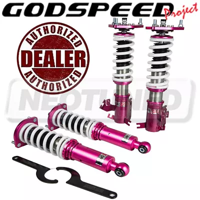 For Maxima 00-03 A33 Godspeed Monoss Damper Coilover Suspension Kit Camber Plate • $675