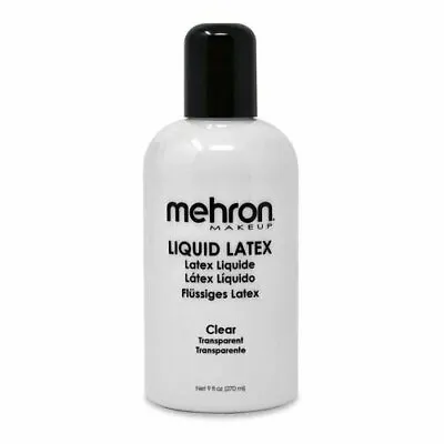 9 Oz Clear Liquid Latex By Mehron • $15.99