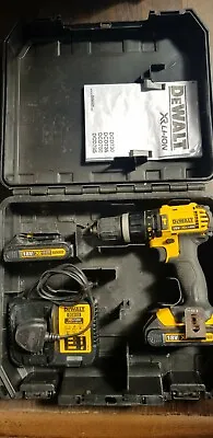 £90 • Buy Dewalt DCD785 18v Cordless Combi Drill, Sold With 2x 1.5.AH Batterys + Charger