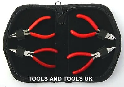 £11.99 • Buy 4 Pcs Mixed Jaws Pliers Cutters Tool Set / Kit Beads Jewellery Wires Mini 3''
