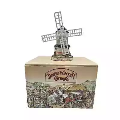 Vintage 1985 David Winter Cottages Moving Windmill Figure In Box • $14.40