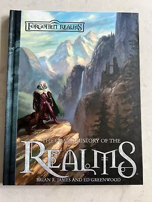 D&D 3E FORGOTTEN REALMS: THE GRAND HISTORY OF THE REALMS HC - 1st Edition 2007 • $51