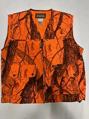 Remington Hunting Vest Blaze Orange Realtree Hardwood Medium • $17