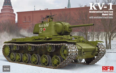 £39.99 • Buy Rye Field Models 1/35 KV-1 Reinforced Cast Turret With Workable Tracks 1942 #...