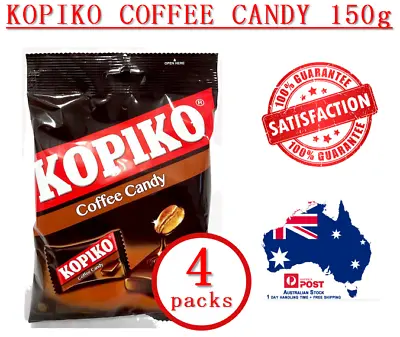 NEW 4 Pack KOPIKO Oiginal Real Coffee Candy Rich Coffee 4x150g + Free Shipping • $18.50