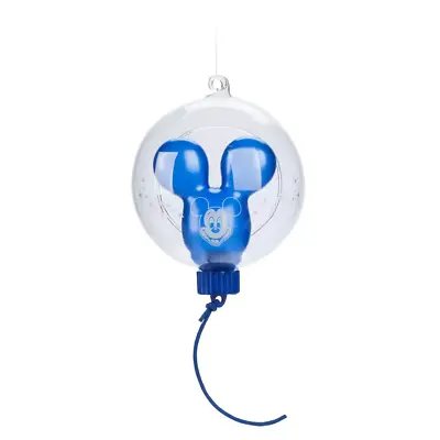 BNWT Disney Mickey Mouse Blue Balloon Light-Up Living Magic Sketchbook Ornament • $29.95