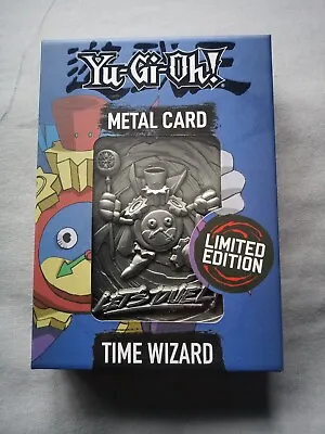 Yu Gi Oh Metal Time Wizard Card LIMITED EDITION  • £15