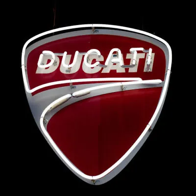 New Ducati Italian Motorcycles Auto Neon Light Sign 20 X16  Beer Gift Bar • $128.09