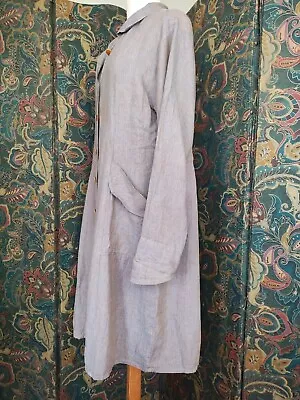 FLAX By Jeanne Engelhat Linen Lagenlook Coat Size M • £15