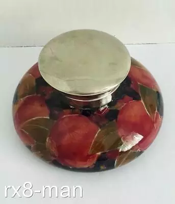 Stunning Rare Antique Early Moorcroft Pottery Pomegranate Pattern Inkwell • $281