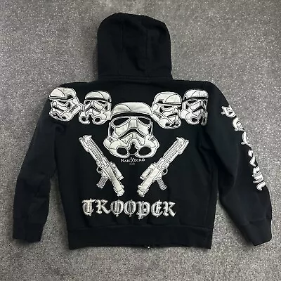 Marc Ecko Star Wars Stormtrooper Full Zip Hoodie Sweatshirt Mens Medium Cut Y2K • $26.93