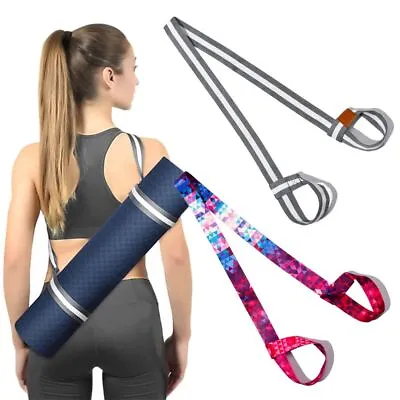 Carry Straps Yoga Belt Adjustable Belts Sport Sling Shoulder Yoga Mat Strap • £2.39