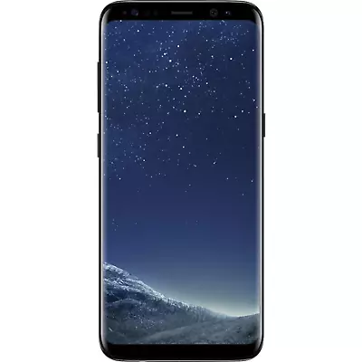 Samsung Galaxy S8 64GB Unlocked Midnight Black Good Condition 12 Month Warranty • £94.99