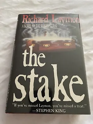 Richard Laymon First Edition Signed The Stake Unread • $125