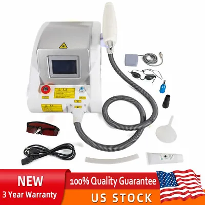 Q Switch ND YAG Laser Machine For Tattoo Removal Skin Whitening And Rejuvenation • $541