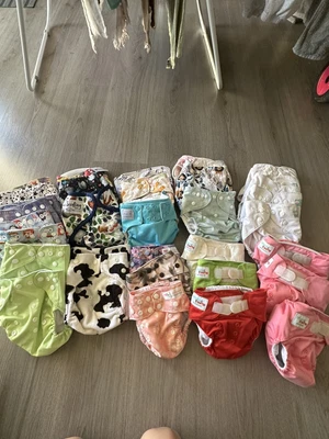 $80 • Buy Reusable Baby Cloth Nappies