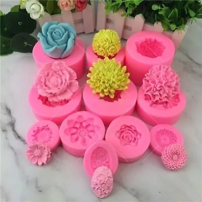 DIY Flower Silicone MoldSugarcraft Cake Decorating ToolsFondant Chocolate Mold • £55.68