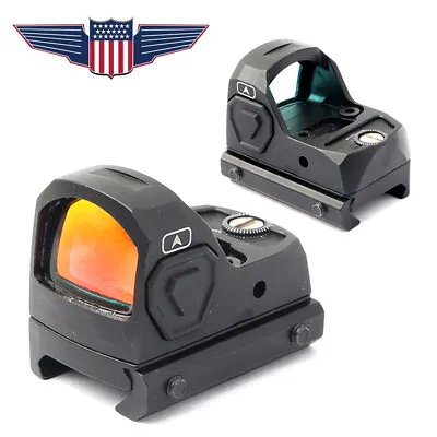 Red Dot Tactical RMR Reflex Sight Scope For Pistol Glock 17 19 W/20mm Mount Mini • $38.99