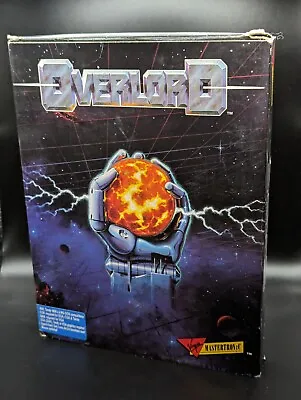 Vintage 1990 Overlord (IBM/Tandy) 5.25 Floppy Disk PC Game Big Box Complete  • $49.99