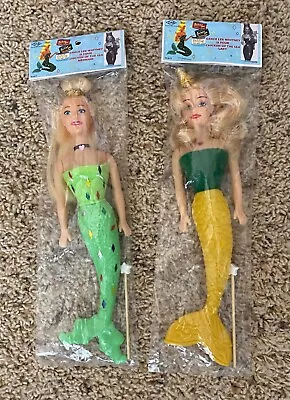 Set Of 2 Bootleg Chicken Of The Sea Mermaid Dolls By DAB - New/Sealed In Package • $49.99