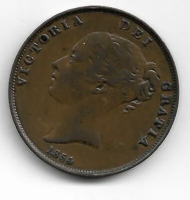 Victoria: Penny 1854  Vf • £20