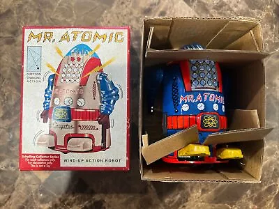 Mr. Atomic Wind-Up Action Tin Robot #MS632 Mint In Box 2009 By Schylling 4-inch • $15.99