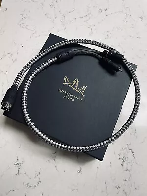 Witch Hat Audio Morgana  5 Pin DIN (Naim) - RCA Interconnect Cable  - 1 Mtr Long • £350