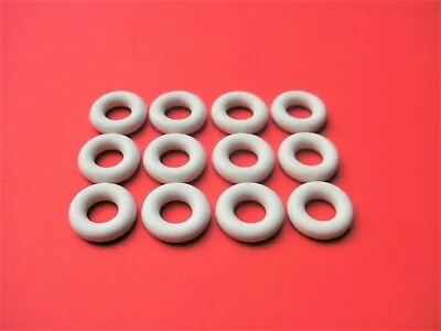 £8.50 • Buy NEW - 12 X 15 Mm White Dinky Toy Tyres - Pre War And French
